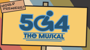 Graphic showcasing 504: The Musical being staged by Phamaly Theatre Company.